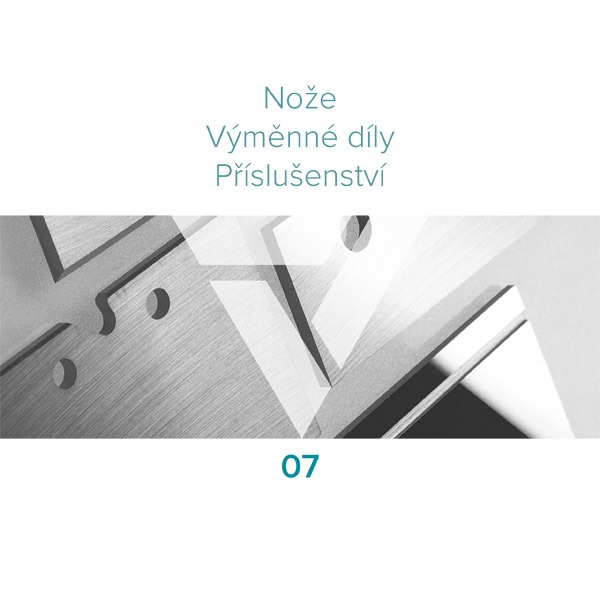 Vydona – Nože, Výměnné díly, Příslušenství