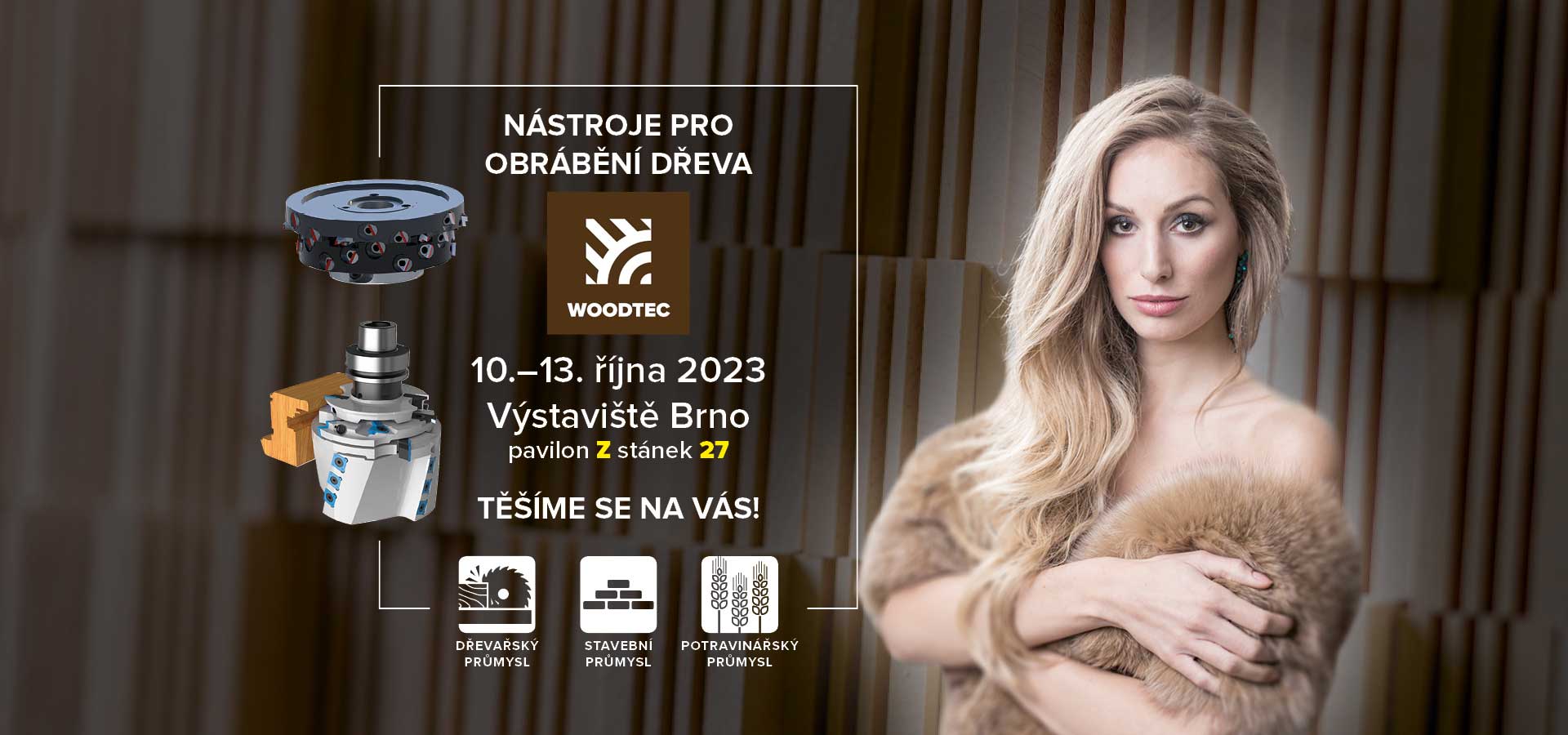Vydona – WOODTEC – Mezinárodní veletrh pro dřevozpracující a nábytkářský průmysl – Brno, 10.–13. 10. 2023